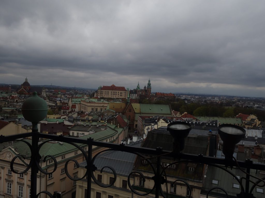 Pohled do širokého okolí z radniční věži