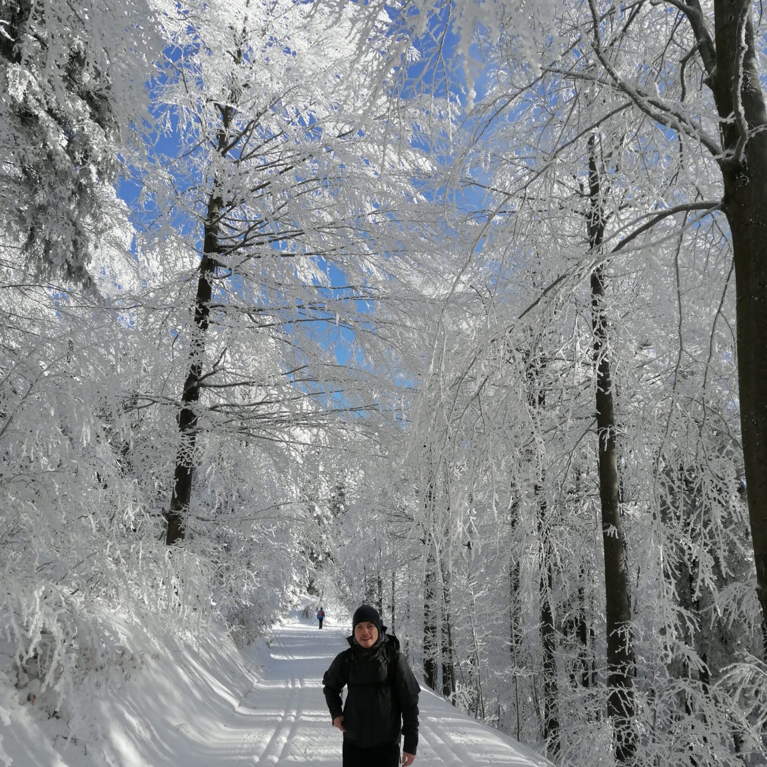 O nás sněhová fotografie